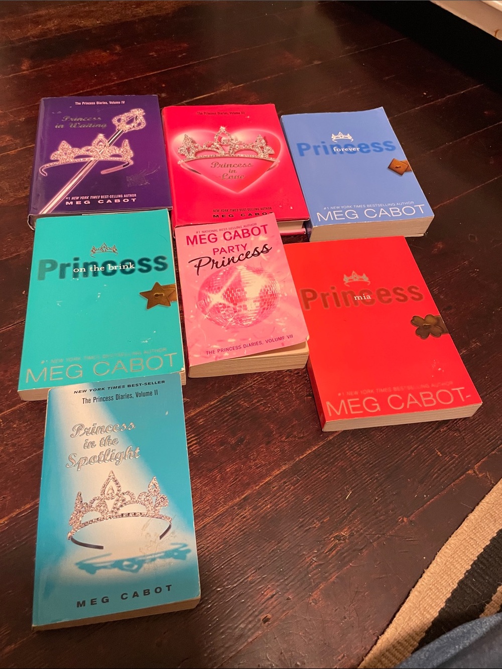 Princess Series Paperback Book Set - Assorted Colors